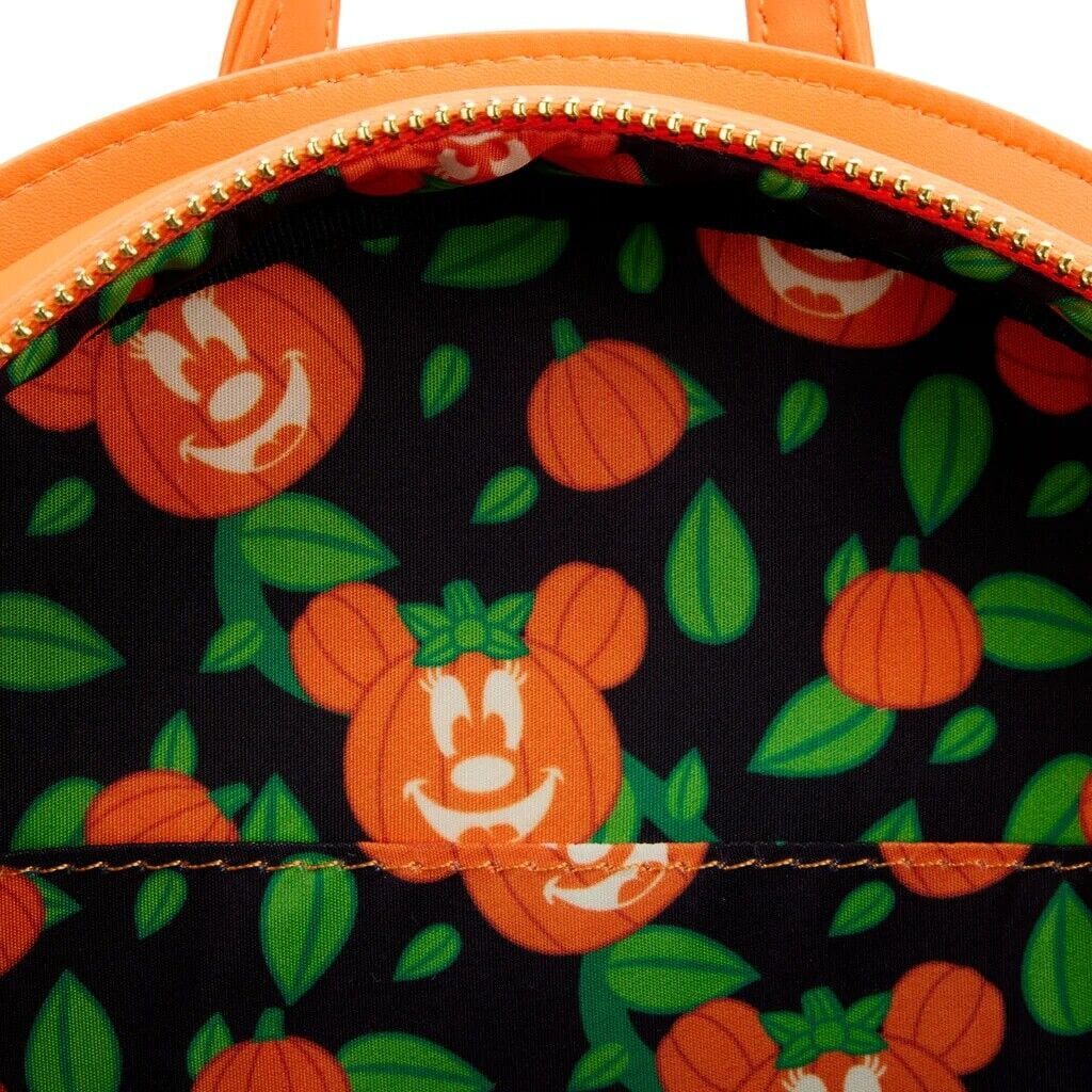 Disney Minnie Pumpkin Double Strap Shoulder Bag Purse L764