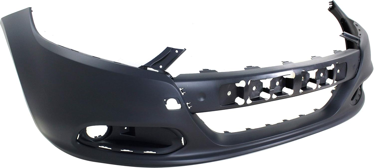 Front Bumper Cover Primed with Tow Hook Holes T480902