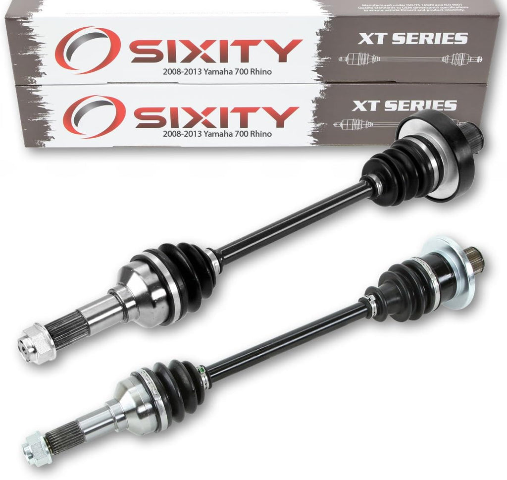 Rear Left Right Axles XT Pair for Yamaha 700 Rhino 4X4 L94784
