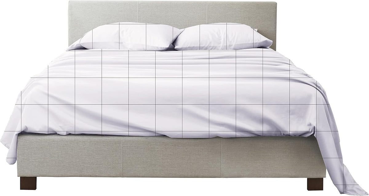 Ivory California King Size 4 Pcs Bed Sheets Set A51630