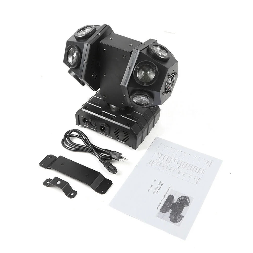 DJ Lighting LED Stage Light Pinspot Uplighting DMX512 RGBW Lights P452