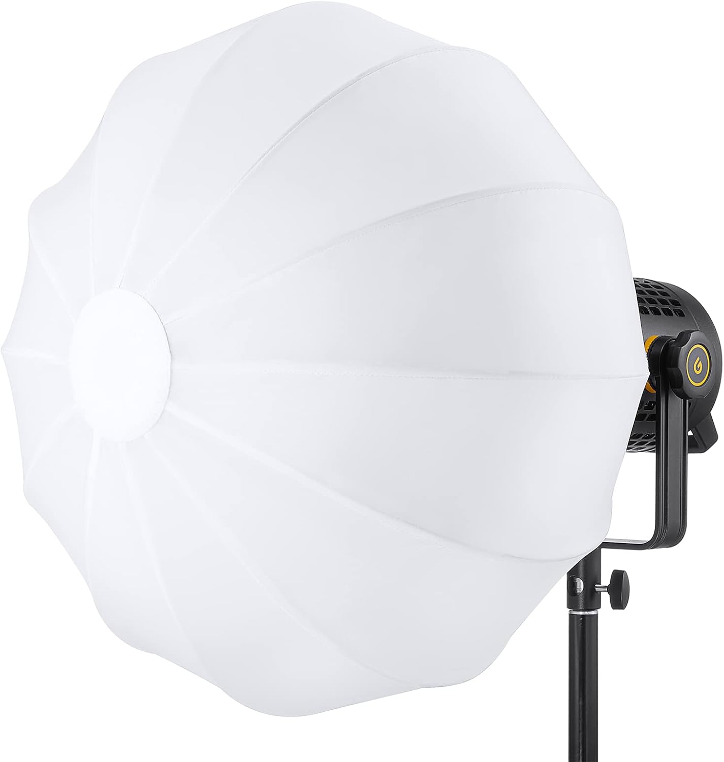 2 Packs Lantern Softbox with Light Stand Kit, 85cm Soft Light Diffuser, 2.8m Tripod Stand for Bowens Mount Lights X5996