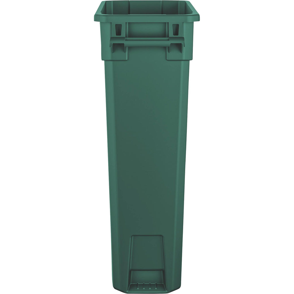 Slim Trash Can, 23 Gal., Green Q4041