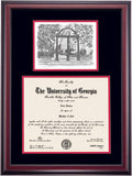Black/Cherry Mat 12 x 15 Diploma Frame O819086