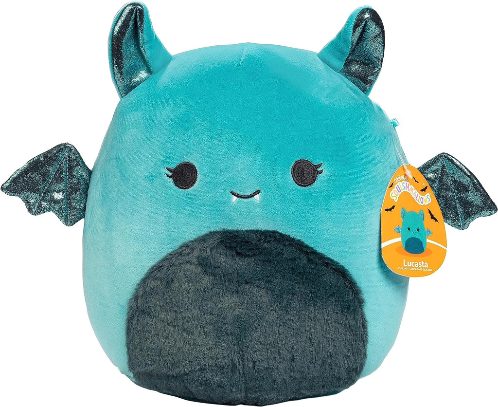 10" Teal Bat Plush Stuffed Animal Toy E101562