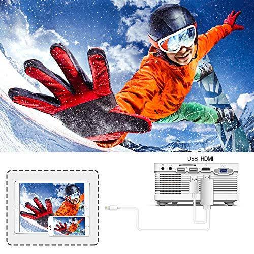 Mini LCD Projector 4500 Lumens Full HD 1080p R40431