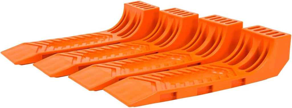 Interlocking Tire Skates Safety Orange (4pc Set) L8579