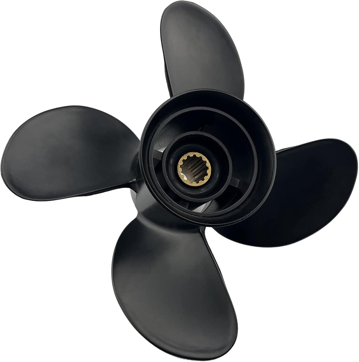 10.6x12 10.3x13 4 Blade Aluminum Outboard Boat Propeller P291