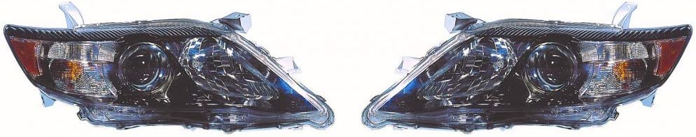 Headlight Assembly Pair for Toyota Camry 2010 2011 Q6116