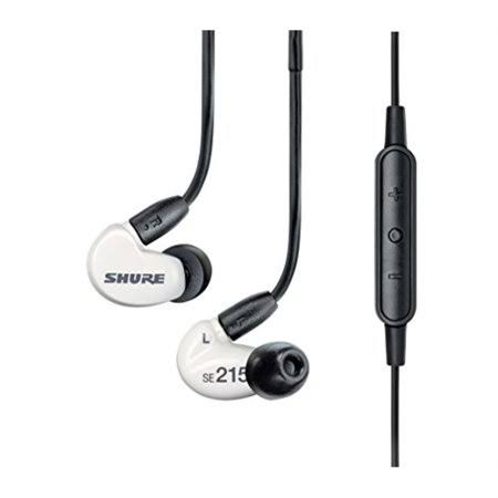 White Sound Isolating Earphones with Remote + Mic K664171