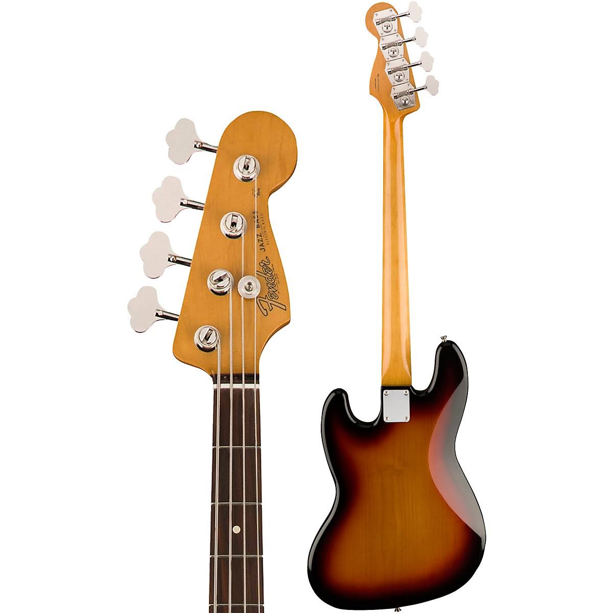3 Color Sunburst Jazz Bass N8956