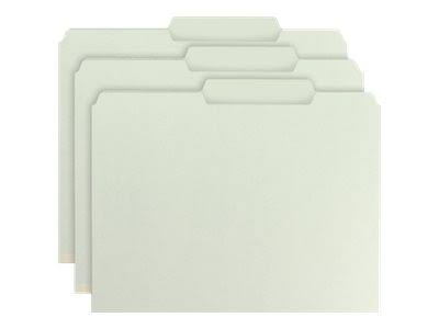 Letter Size Pressboard Classification Folders with Fasteners, 25 per Box I215185