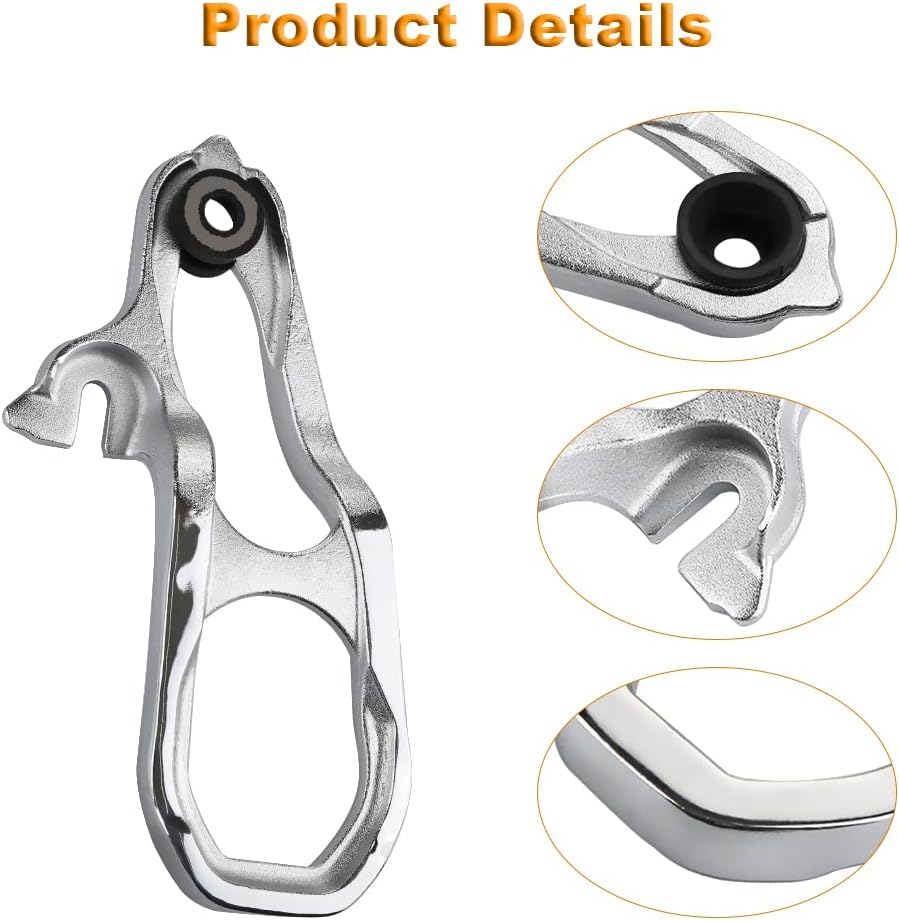 Heavy Duty Front Tow Hook Left and Right Side with Hardware F2034