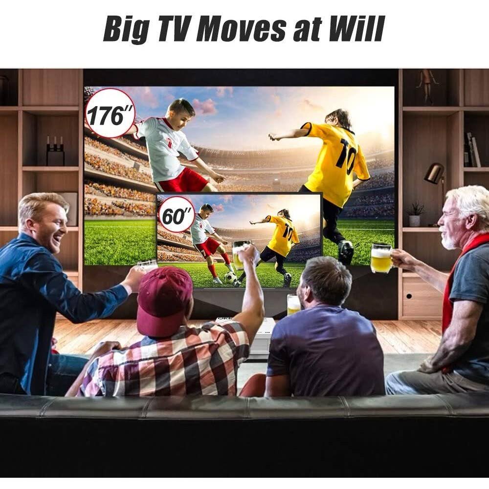 Mini LCD Projector 4500 Lumens Full HD 1080p R40431
