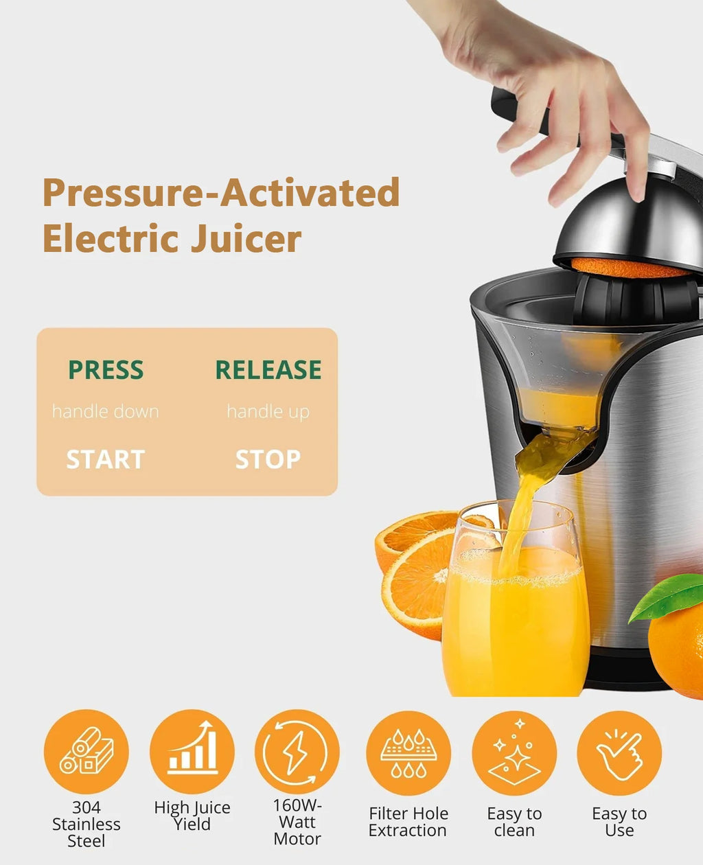 Electric Citrus Juicer O8864
