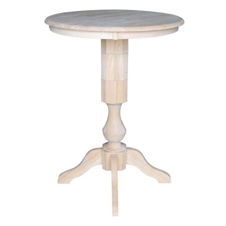 30x22 Round Pedestal Bar Height Table with 2 Bar Height Stools Z250445