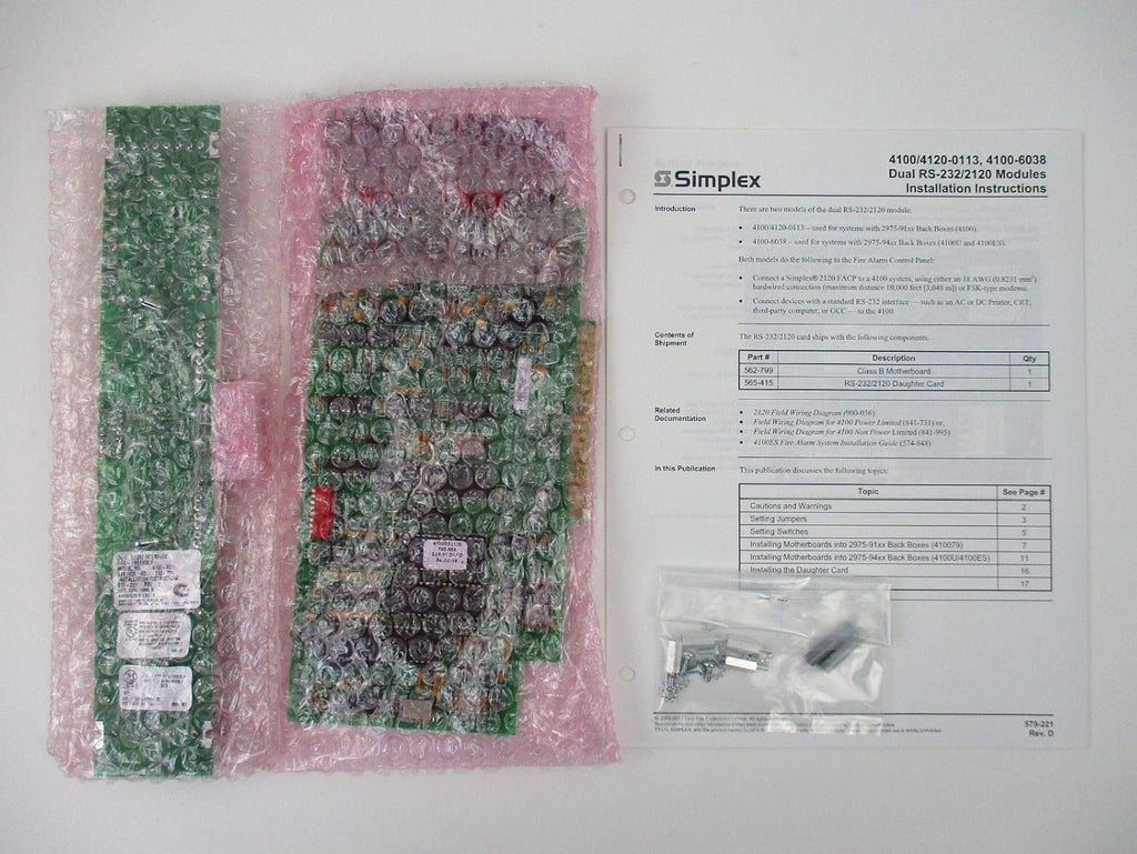 Dual Port RS-232 Interface Card A69976