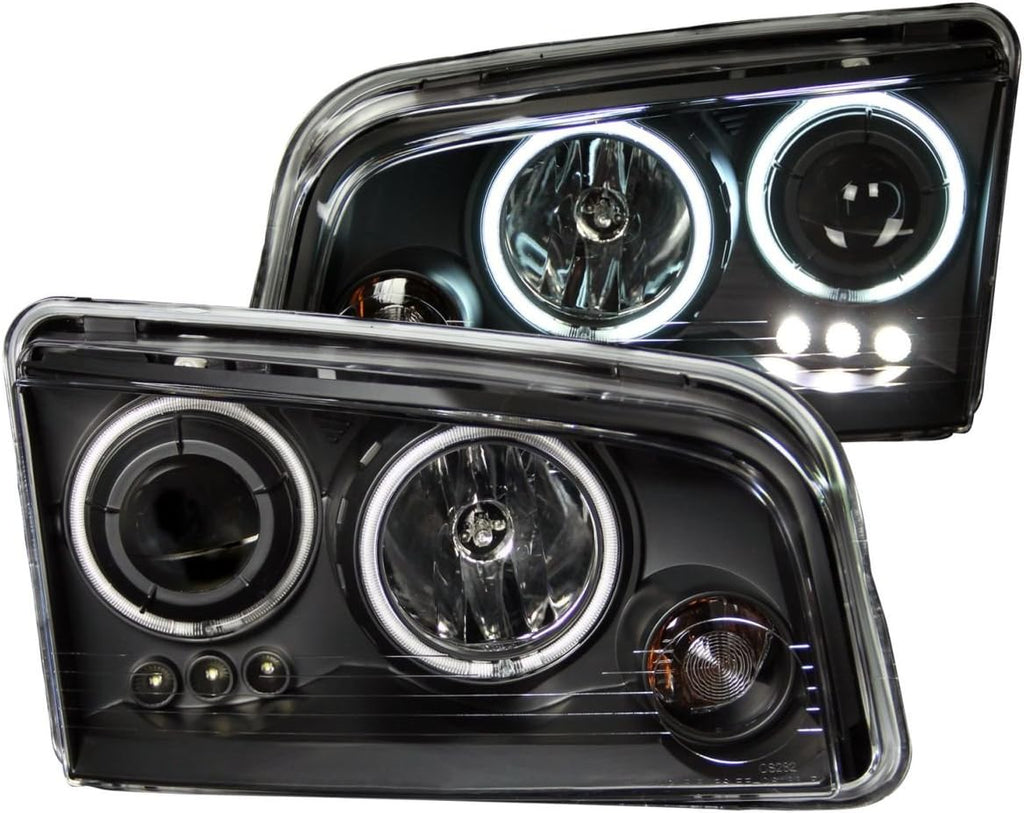 Projector Headlight Set with CCFL Halo E9054