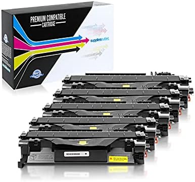 4 Pack High Yield Black Toner Cartridge V614