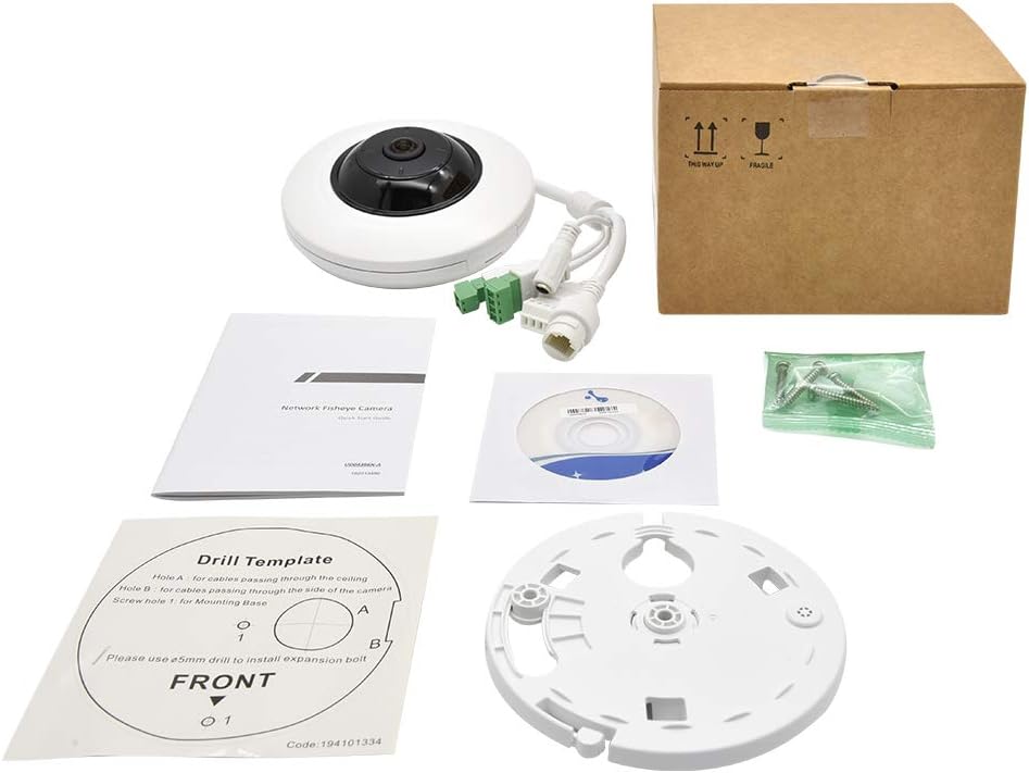 5 MP Fisheye Dome POE IP Camera M841290