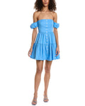 Blue Mini Dress U111