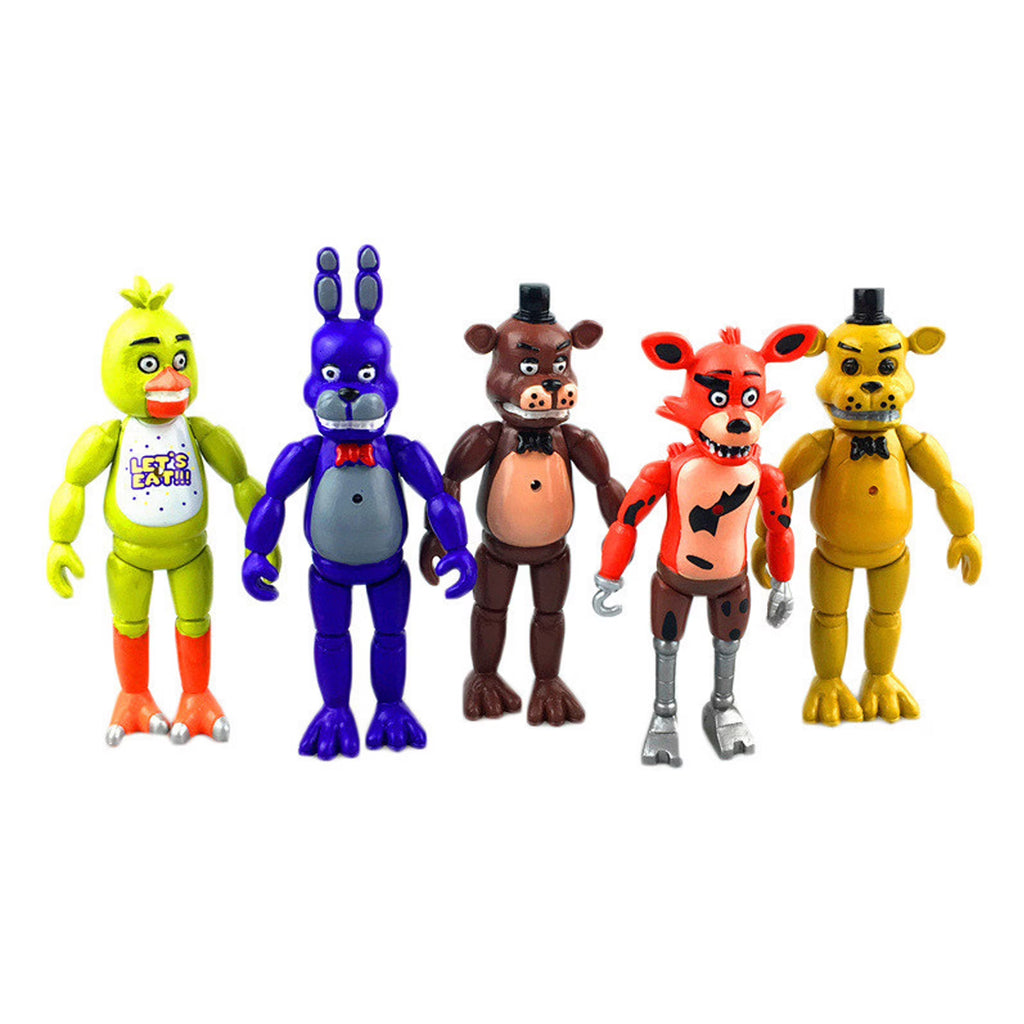 5pcs/Set Five Nights at Freddy's Action Figures Toys Collection J675195