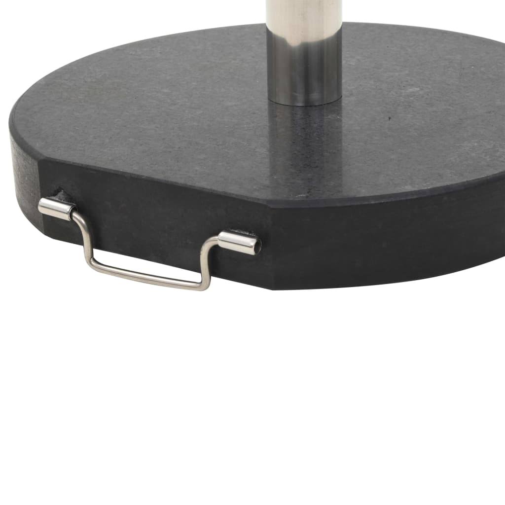 Granite Parasol Base 44.1 lb Round Black O901600