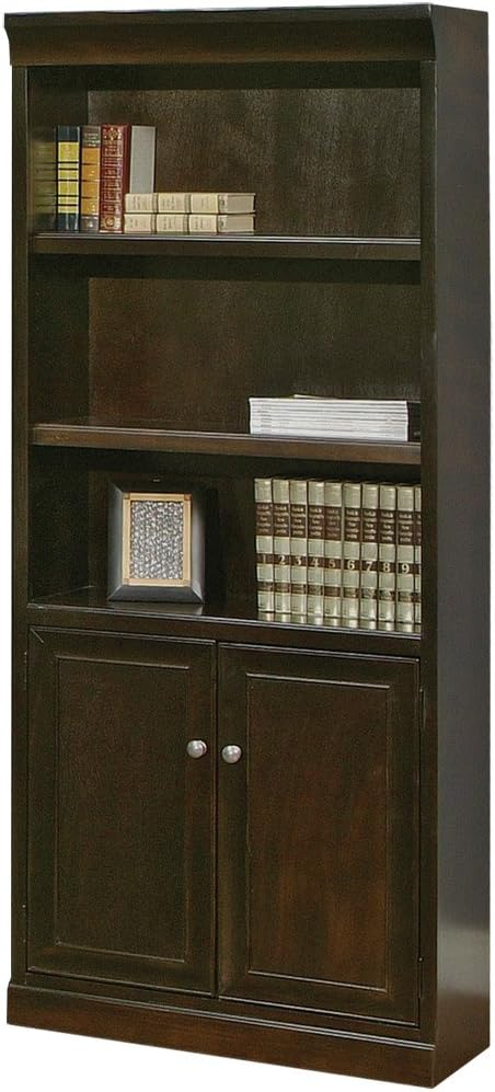 Brown Library Bookcase A655