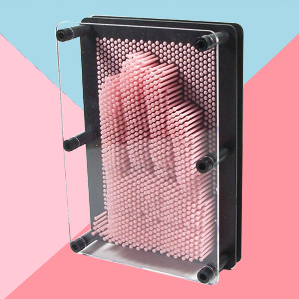Pink 3-Dimensional Pin Art Board Toy M41759