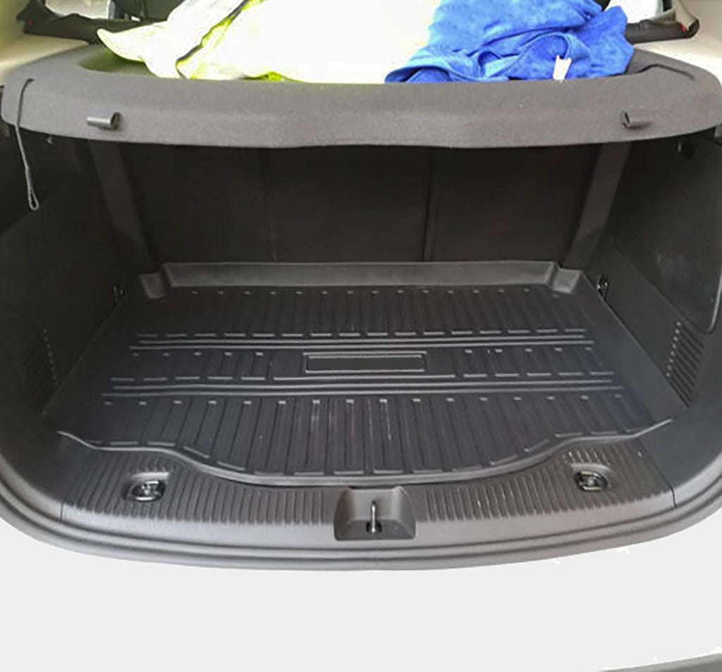 Cargo Liner Trunk Mat Cargo Tray Black Pack of 2 B128727