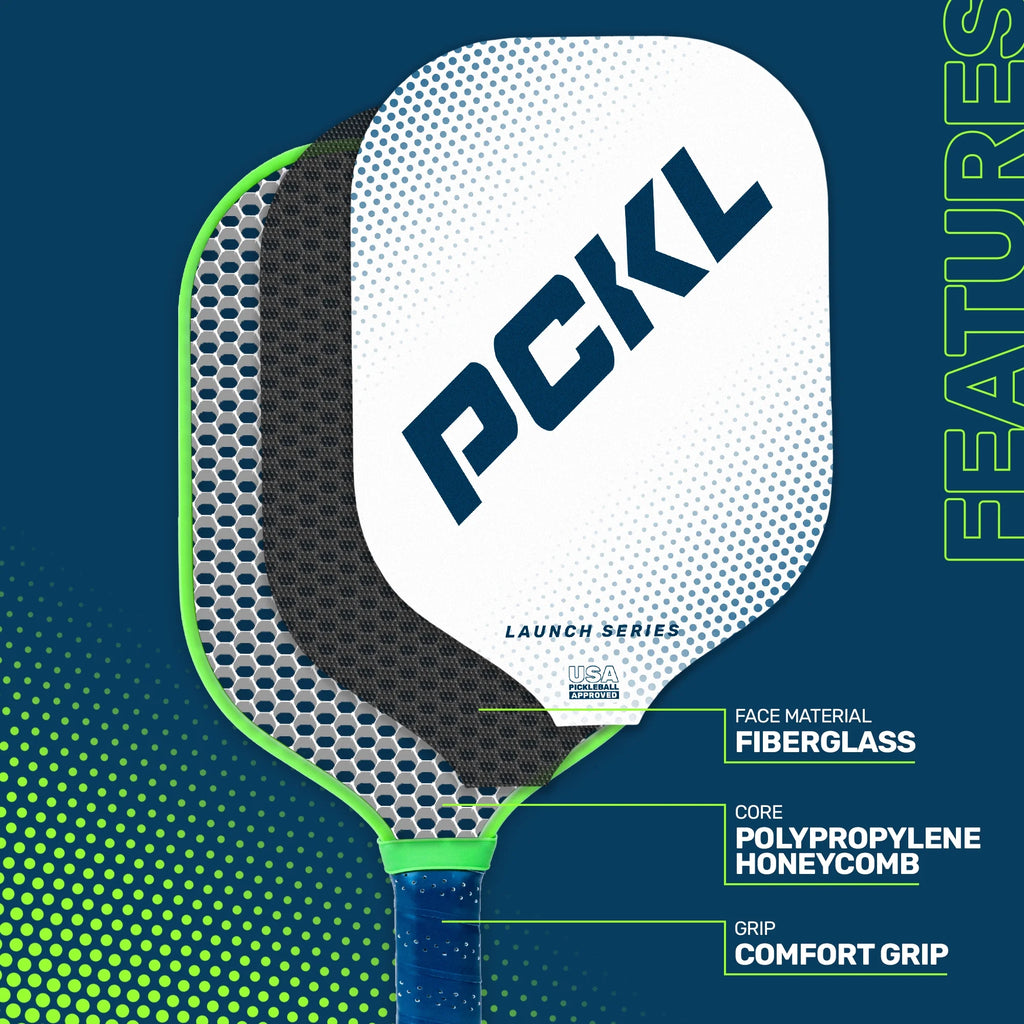Fiberglass Face Pickleball Paddle Racket Q5171