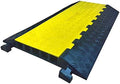 5 Channel 36” Long Black/Yellow Cable Protector Ramp T451