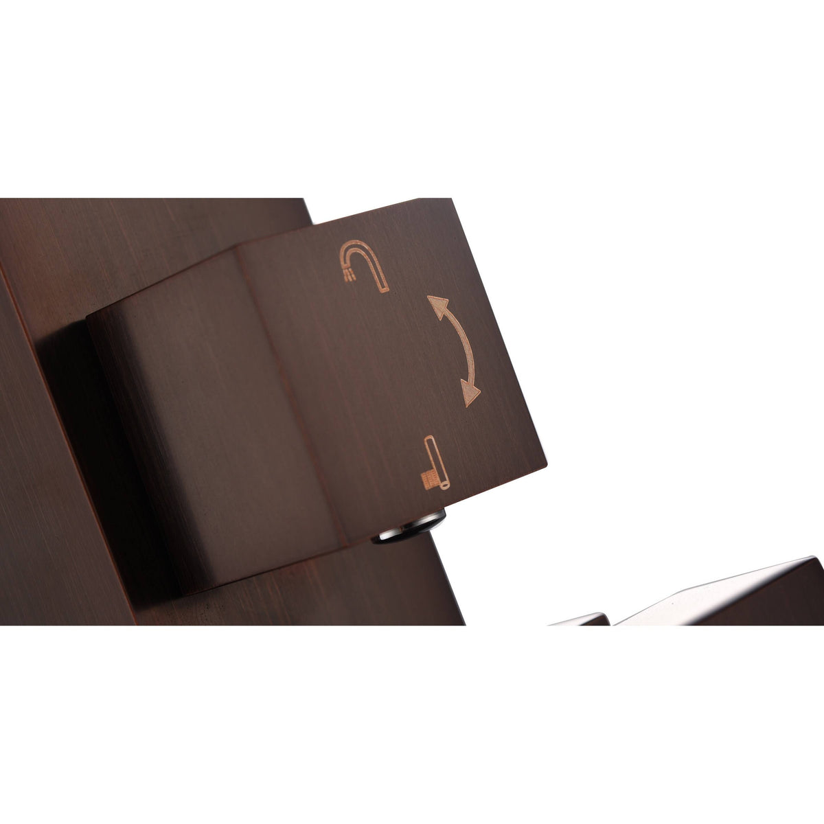 Oil Rubbed Bronze Gooseneck Tub Faucet with Hand Shower F1779