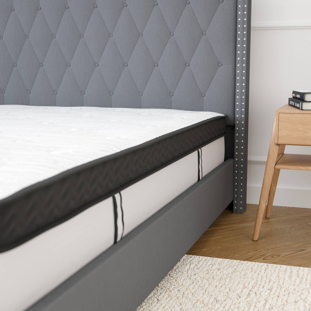 12 inch Twin Hybrid Pocket Spring Memory Foam Mattress P197