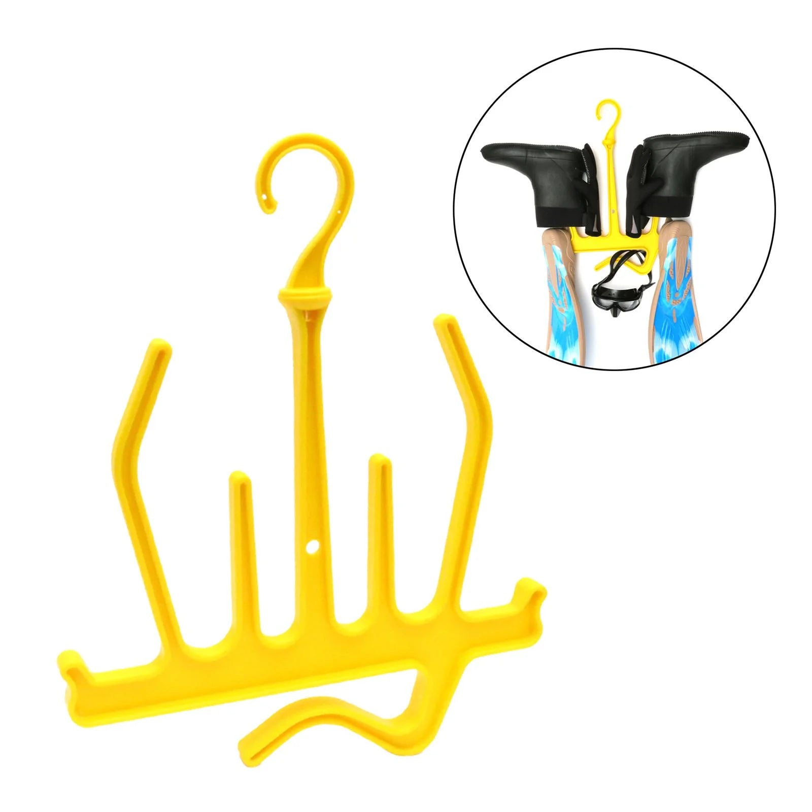 Yellow Rotatable Snorkel Drain Hangers S6131