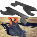 Excavator Quick Attach Bucket Ears, Pack of 2 W218