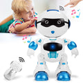 Blue Smart Robot Toys with Sound LED Eyes U8130