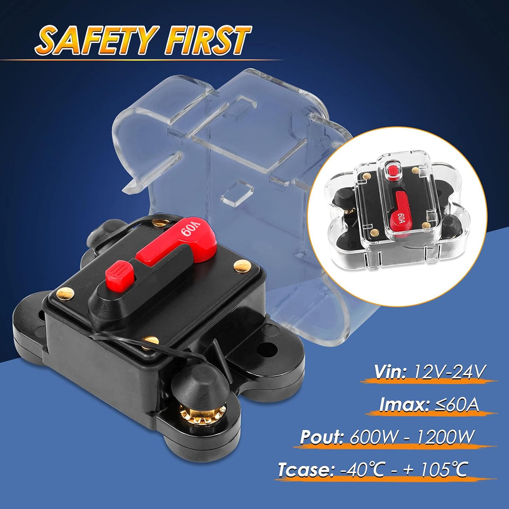 8 Gang Switch Panel with Label Stickers and Harness Y871