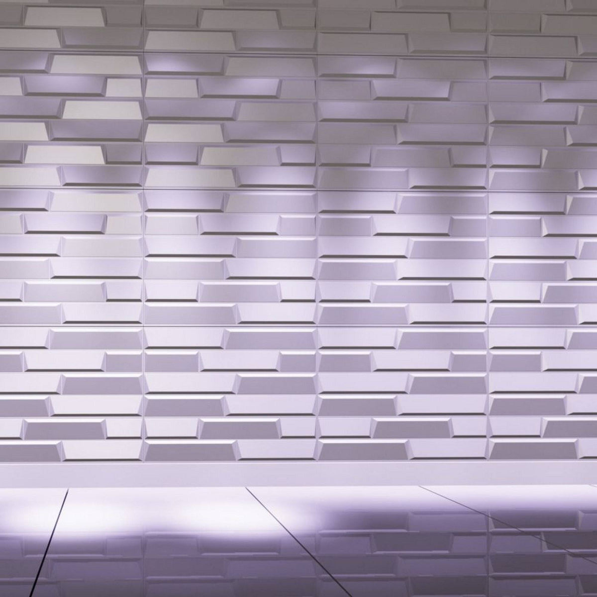 3D Fiber Wall Decor Panelling 30pc Sandstone E3723