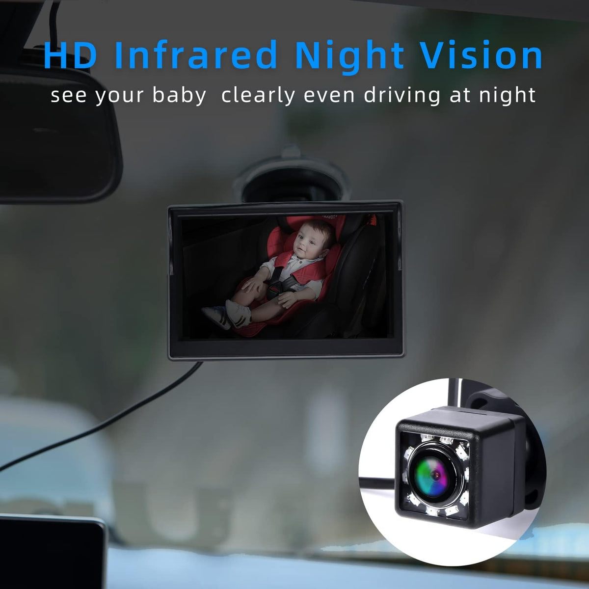 Baby Car Camera with Night Vision T467155