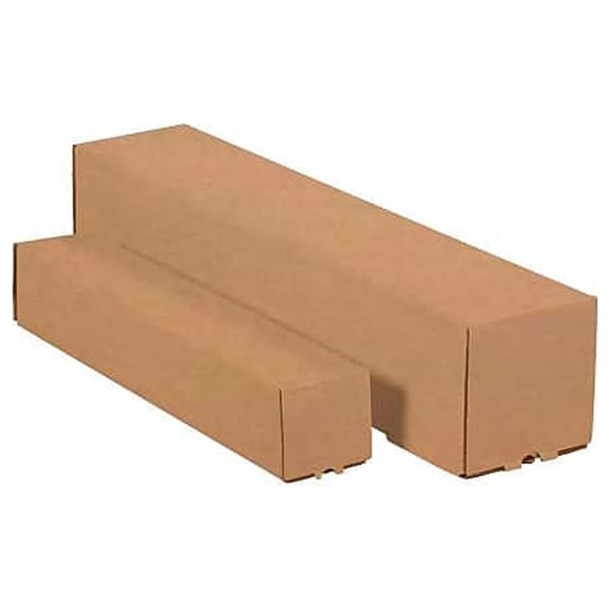 Kraft Square Mailing Tubes 25/Bundle B571