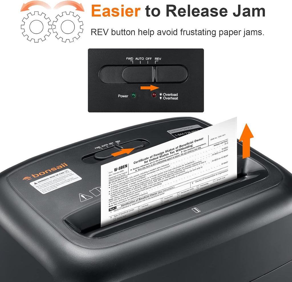 Micro Cut 8 Sheet Paper Shredder, Black, Pack of 2 B620