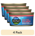 (4 pack) Wild Alaskan Pink Salmon, 6 oz Can T285130