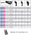 Full Foot Pocket Diving Fins Z986