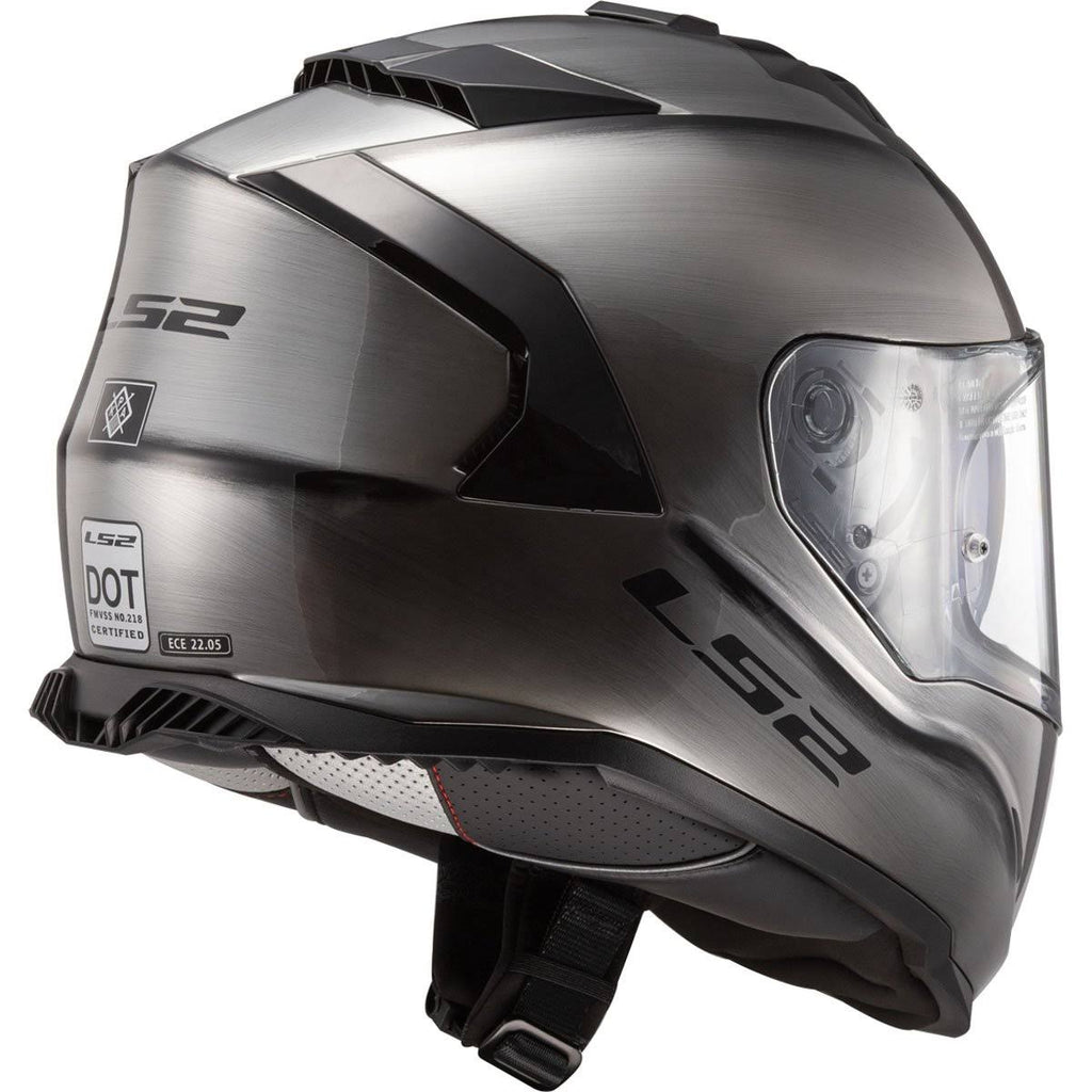 Brushed Alloy Solid Helmet Q120
