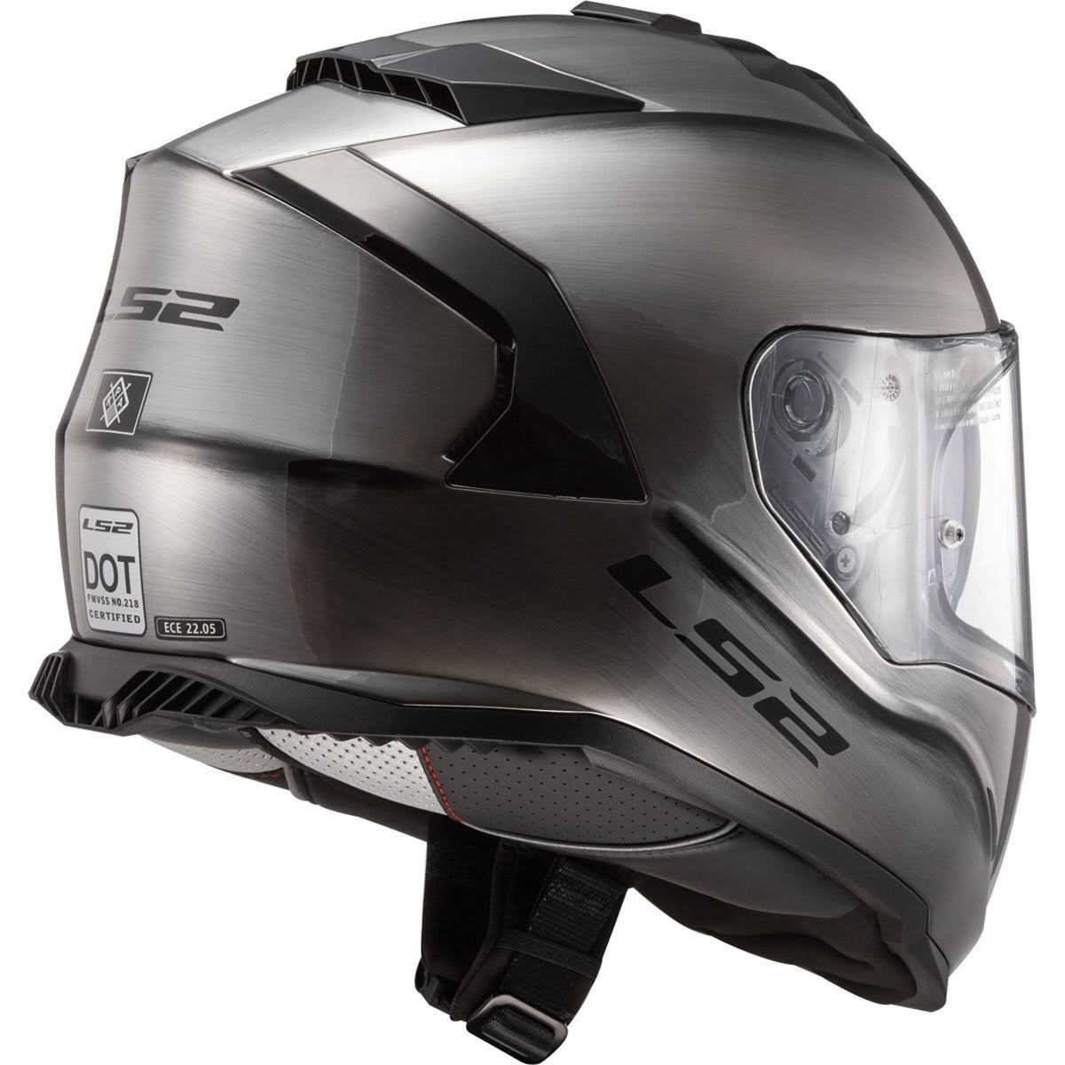 Brushed Alloy Solid Helmet Q120