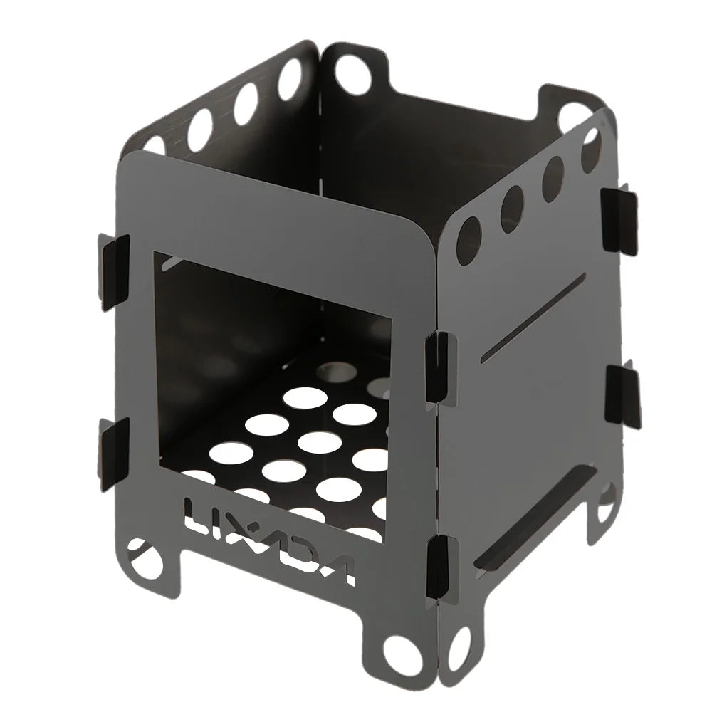 Lightweight Portable Camping Wood Stove with Storage Bag M3113