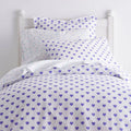 Purple Cotton Percale Twin Duvet Cover P124