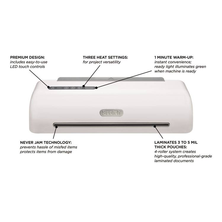White 4-roller Thermal Laminator O3024
