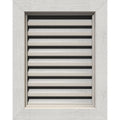 36x22W x 18x22H Vertical Gable Vent G7139